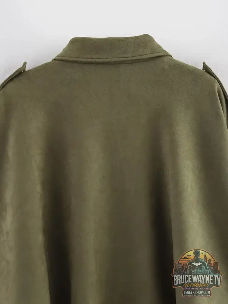 Veste Bombardier Femme Col Rabattu Vintage Chic Printemps - Veste Femme