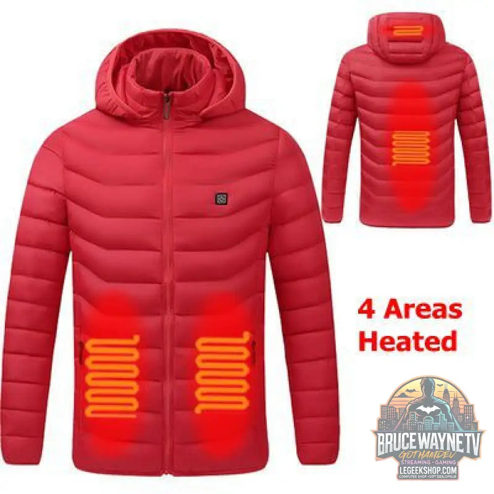 Veste Chauffante Homme USB Rechargeable Hiver - Veste Chauffante Homme