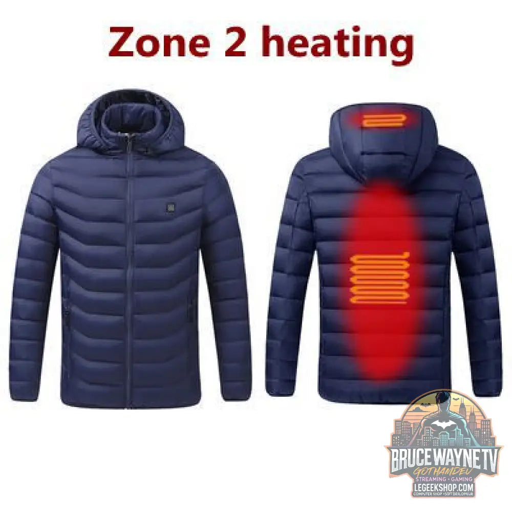 Veste Chauffante Homme USB Rechargeable Hiver - Veste Chauffante Homme