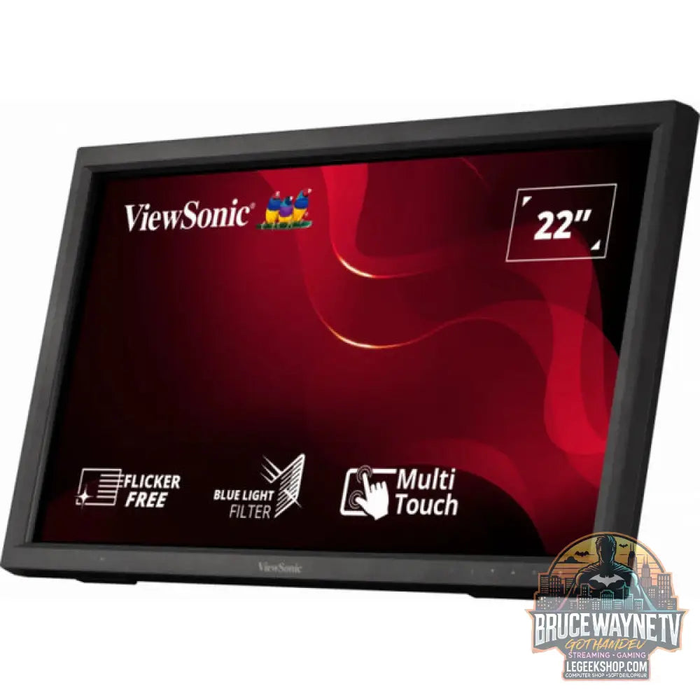 ViewSonic TD2223 Touchscreen 21,5" Full HD TN 75 Hz - ViewSonic - vue 3