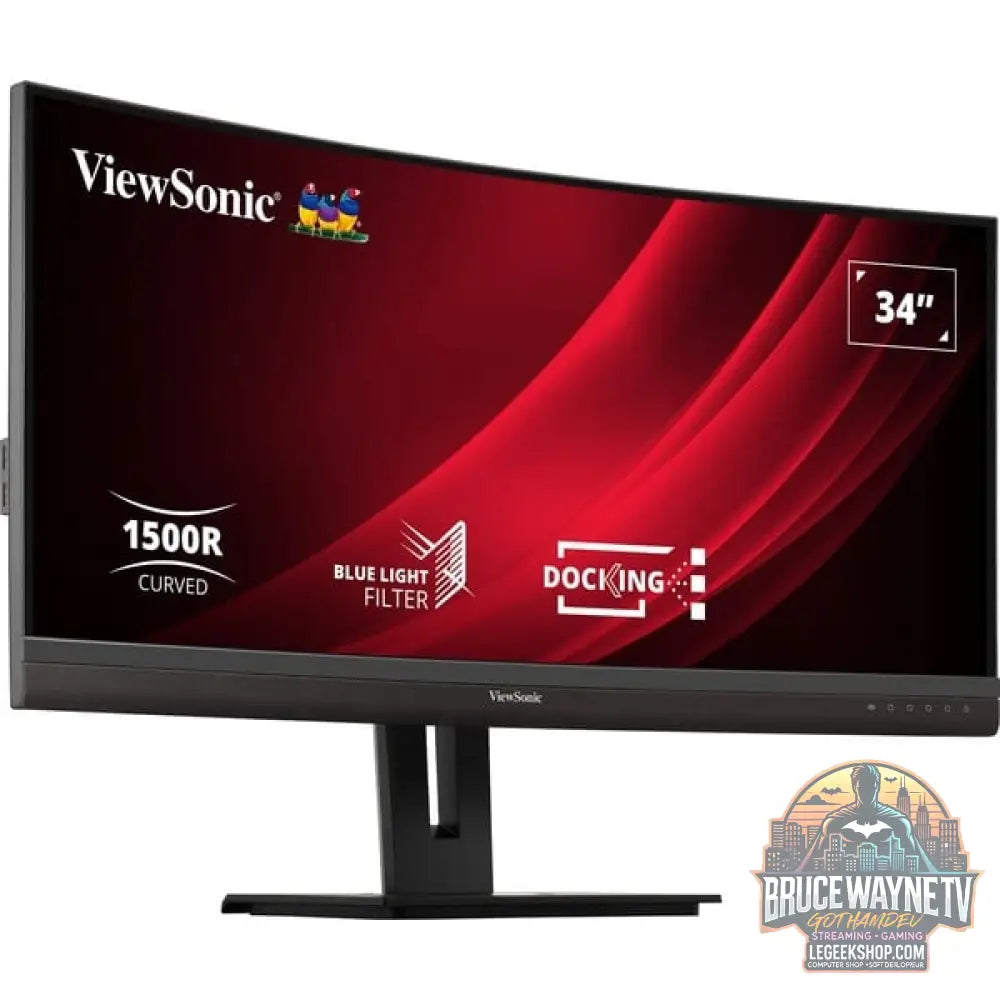 ViewSonic VG3456C 34" 3440 × 1440 px VA 100 Hz - ViewSonic