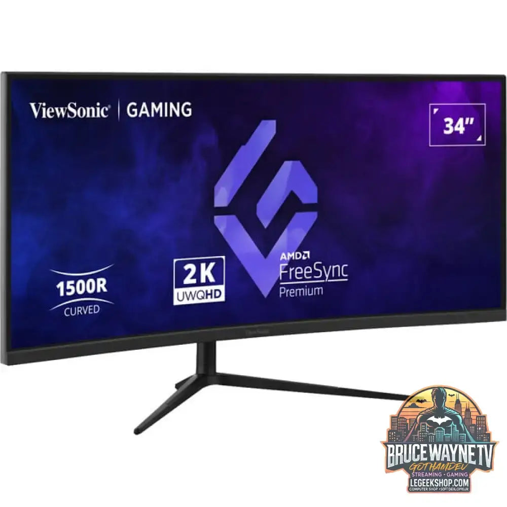 ViewSonic VX3418C-2K 34" QHD/WQHD VA 180 Hz - ViewSonic
