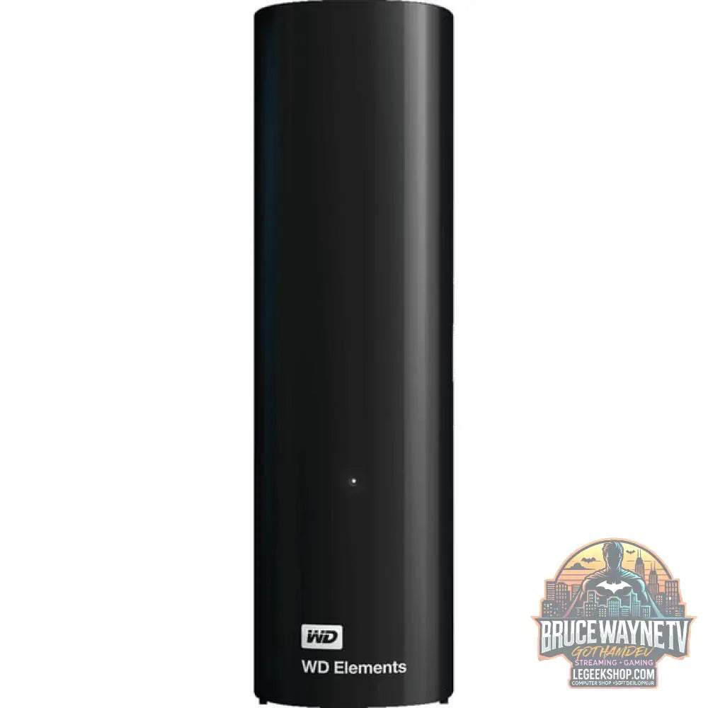 WD Elements Desktop 12 TB, Externe Festplatte noir, Micro-USB-B 3.2 Gen 1 (5 Gbit/s) - WD - vue 3