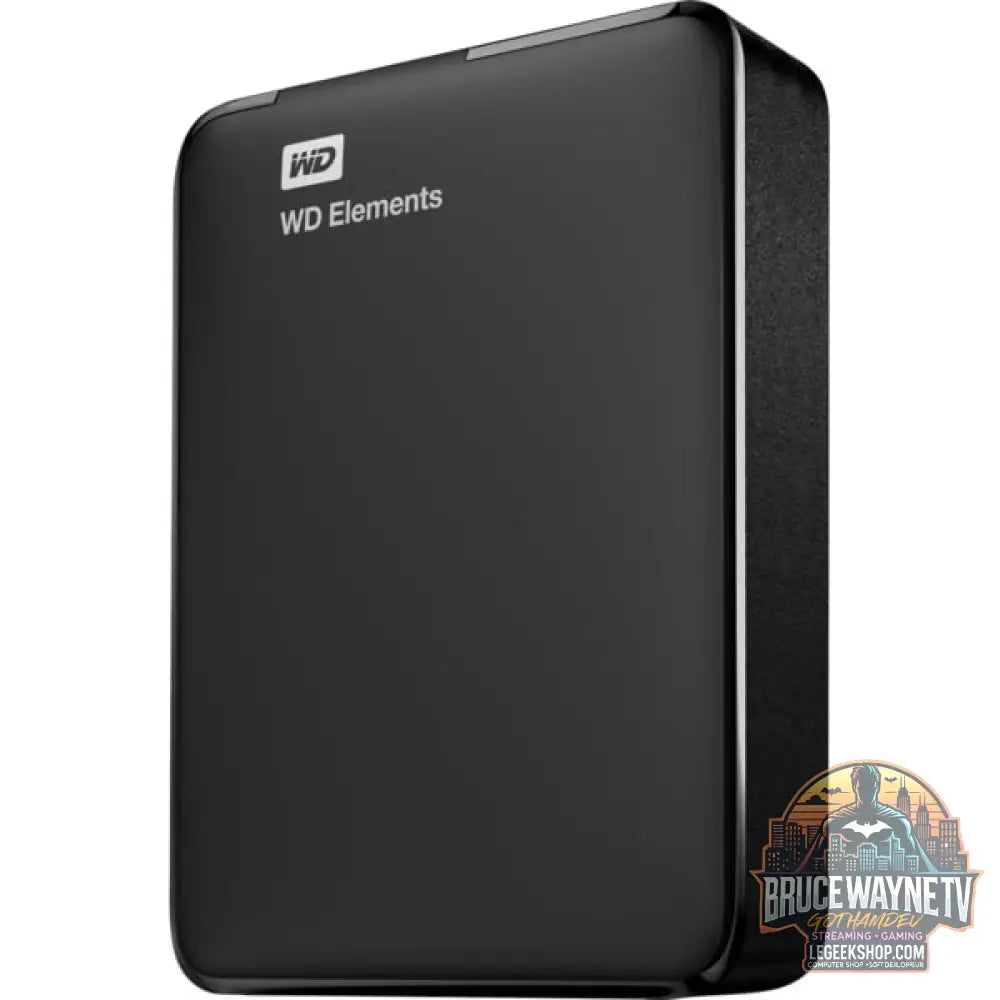 WD Elements Portable 2 TB, Externe Festplatte noir, Micro-USB-B 3.2 Gen 1 (5 Gbit/s) - WD - vue 4