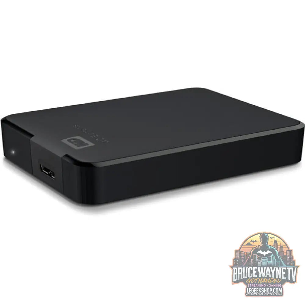 WD Elements Portable 5 TB, Externe Festplatte noir, Micro-USB-B 3.2 Gen 1 (5 Gbit/s) - WD - vue 5