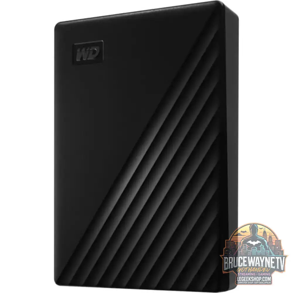 WD My Passport 6TB, Externe Festplatte noir, Micro-USB-B 3.2 Gen 1 - WD - vue 3