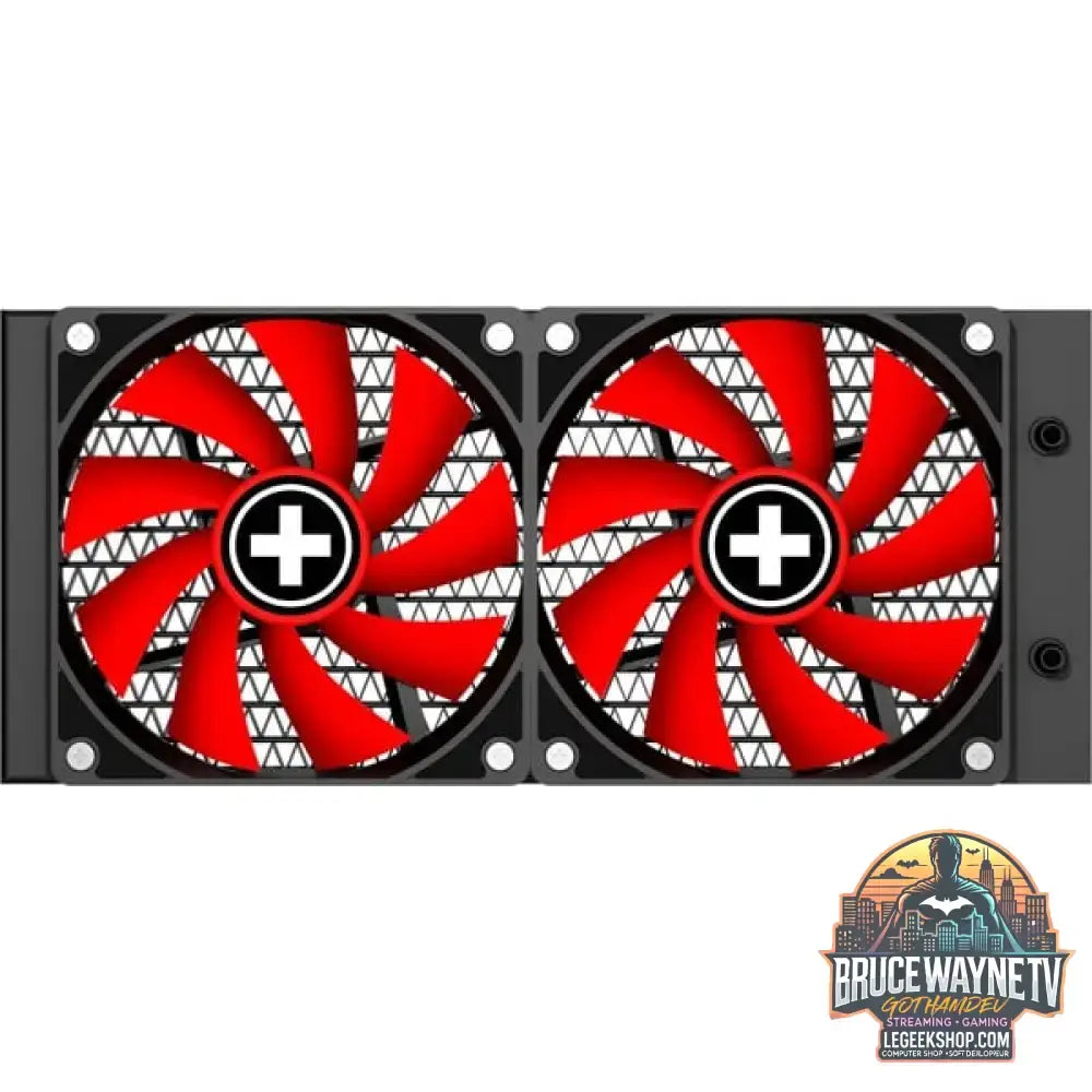 Xilence LiQuRizer LQ240mm, Wasserkühlung schwarz/rot - Xilence - vue 2