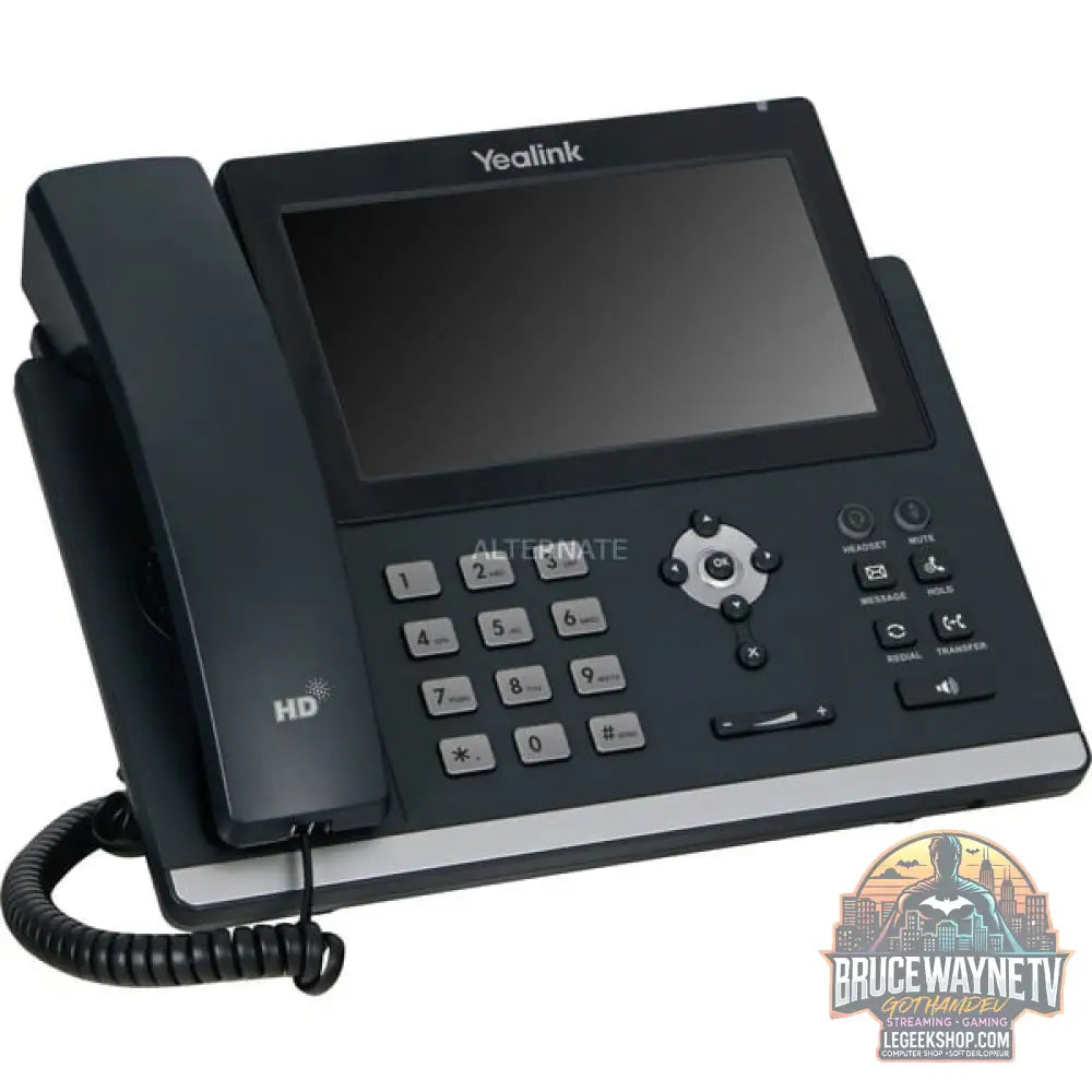 Yealink SIP-T48U, VoIP-Telefon noir - Yealink