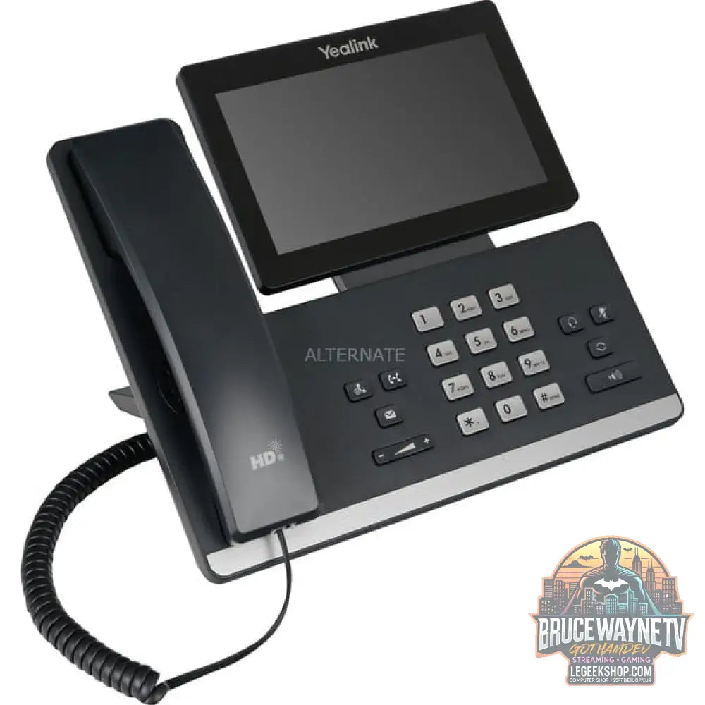 Yealink SIP-T58W, VoIP-Telefon noir - Yealink
