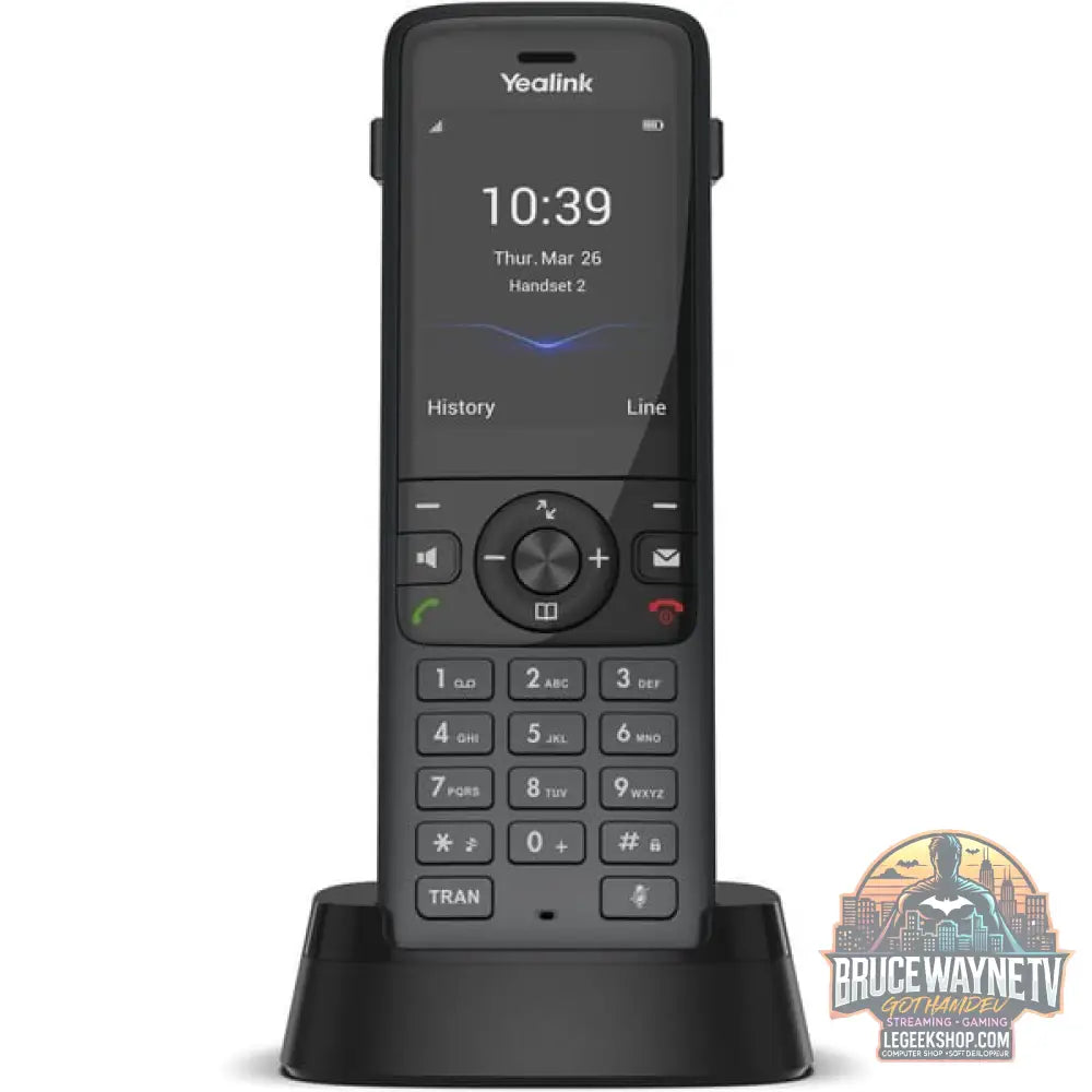 Yealink W78H, analoges Telefon gris foncé, DECT-Mobilteil - Yealink