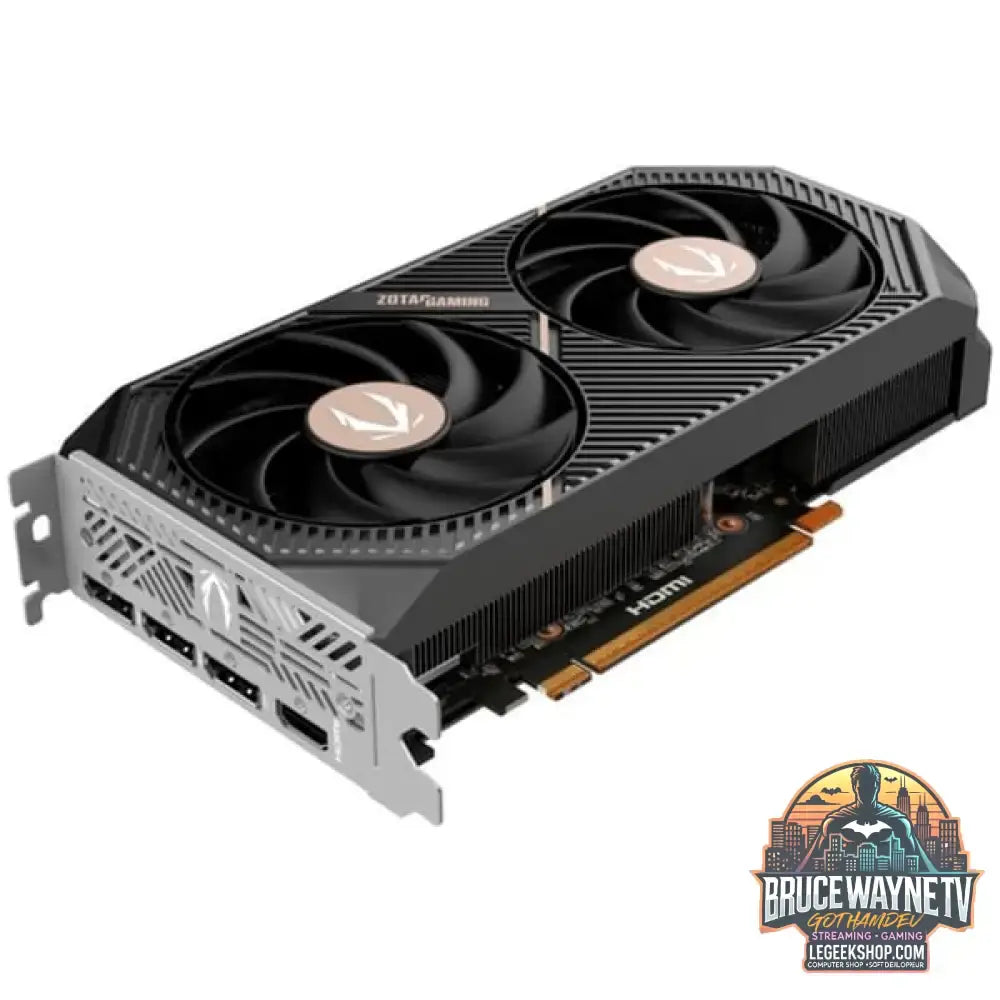 ZOTAC GeForce RTX 5060 AMP 8GB, carte graphique DLSS 4, 3x DisplayPort, 1x HDMI 2.1 - ZOTAC - vue 3