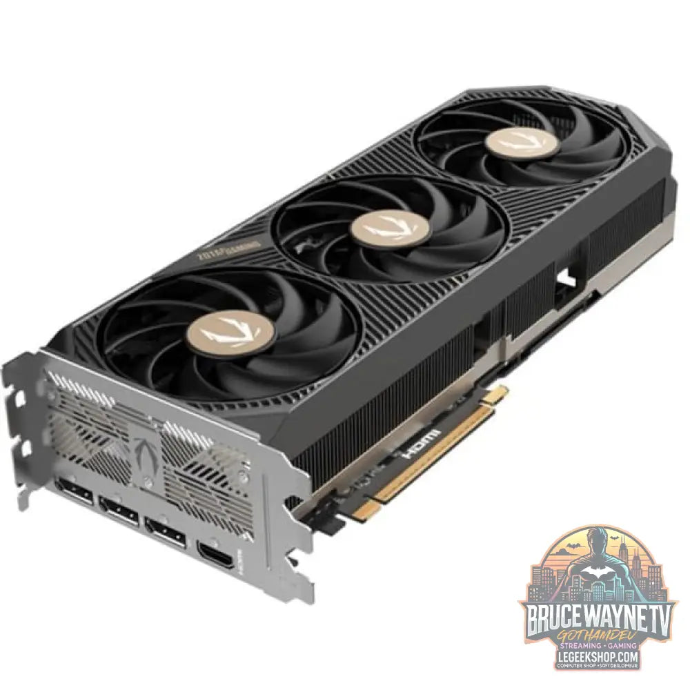 ZOTAC GeForce RTX 5080 SOLID CORE OC, carte graphique DLSS 4, 3x DisplayPort, 1x HDMI 2.1 - ZOTAC - vue 5
