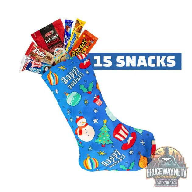 Chaussette de l'Épiphanie avec 15 snacks internationaux sucrés et salés🎁 vs Snack Box XXL Internationale - 90+ Produits Sucrés, Salés & Boissons : quel snack box choisir ?