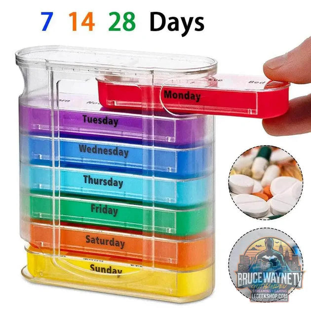 Guide d'achat : 💊 Boîte à Pilules Hebdomadaire et Mensuelle – 7/14/28 Jours | Organisateur de Médicaments