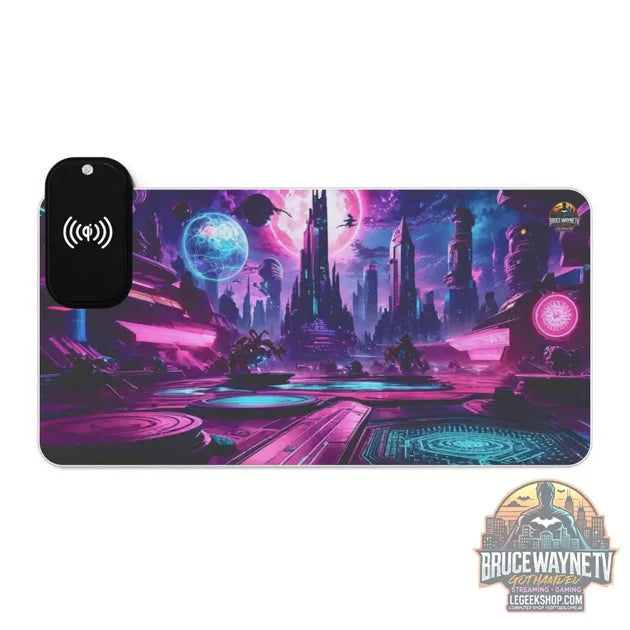 Guide d'achat : LED Gaming Mouse Pad avec Design Futuriste et Charge Sans Fil