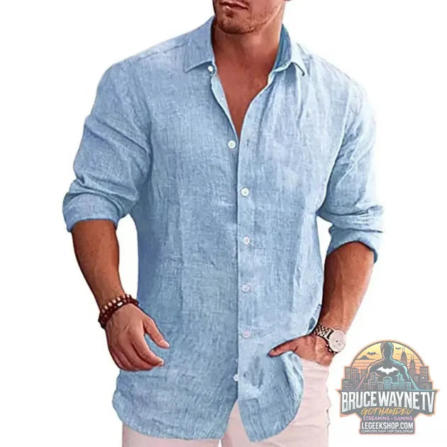 Guide d'achat : Chemise Homme Coton & Lin – Grande Taille Décontractée | Printemps / Automne