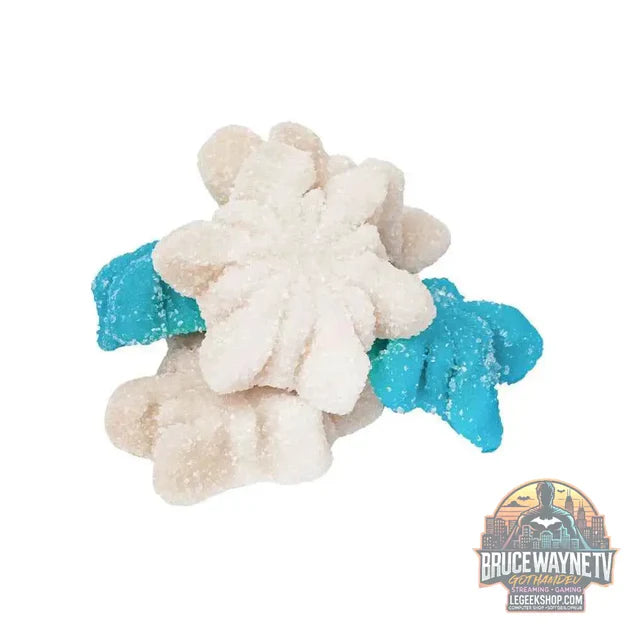 Bonbons Gélifiés "Snowflakes" - Forme de Flocon de Neige ❄️ vs Bonbons Gélifiés "Œufs Frits" - Forme d'œuf au plat 🍳 : quel bonbons choisir ?