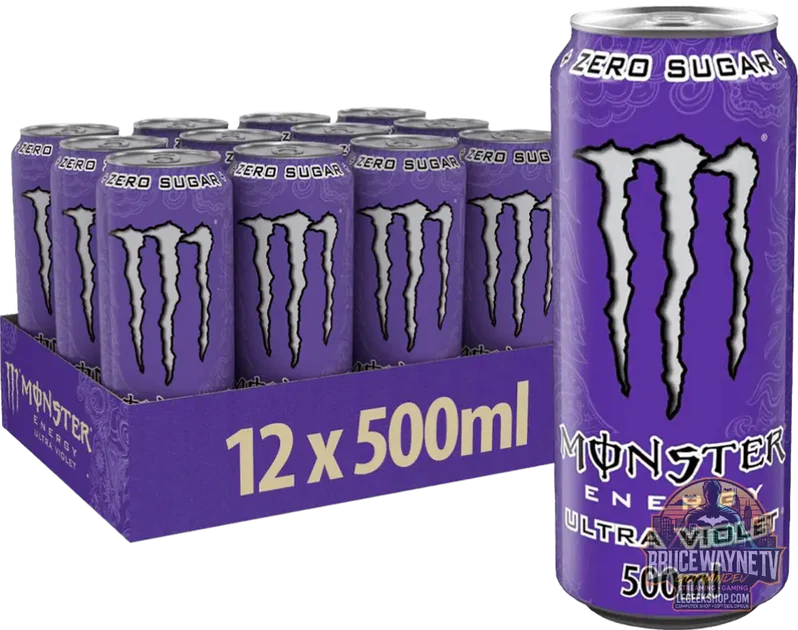 Guide d'achat : Monster Energy Ultra Violet (12 x 500 ml) ou à l'unité