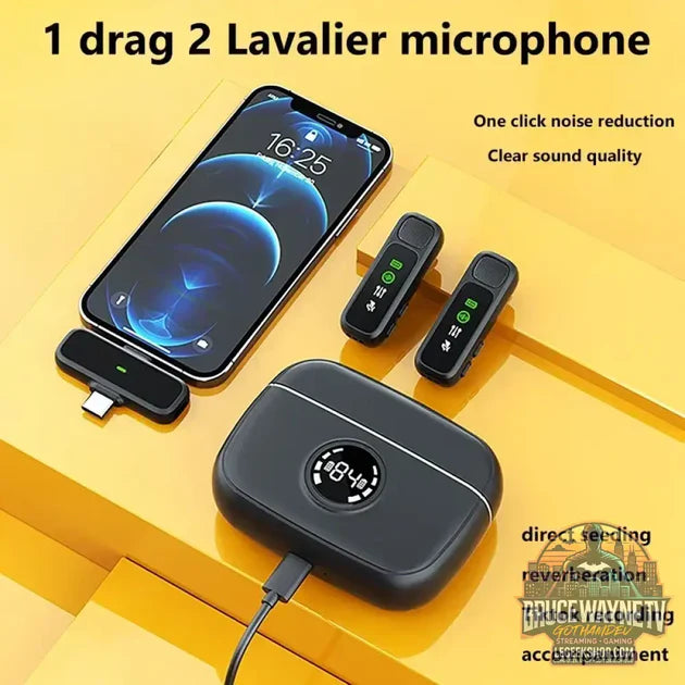 Guide d'achat : Microphone Sans Fil Bluetooth Portable - Enregistrement Audio Vidéo Lavalier pour iPhone &amp; Android