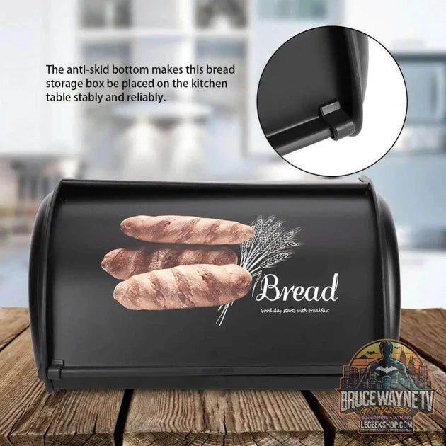 Guide d'achat : 🥖 Boîte de rangement en acier inoxydable – Grand conteneur cuisine avec ouverture coulissante