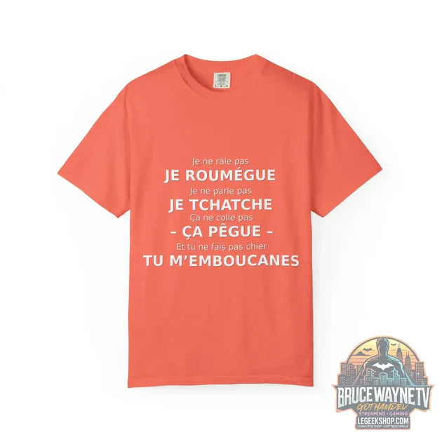 Guide d'achat : T-shirt Unisexe Citations Humoristiques Françaises 🎮