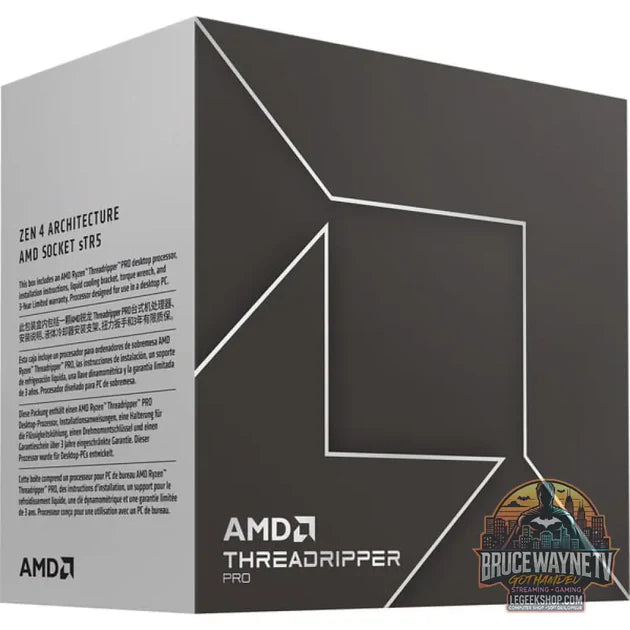 Guide d'achat : AMD Ryzen™ Threadripper™ PRO 7995WX, Prozessor (Boxed-Version)