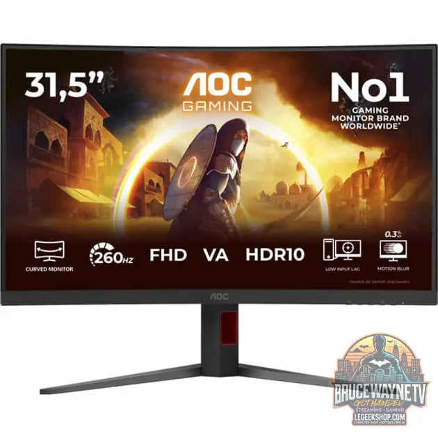 Guide d'achat : AOC C32G4Z 31,5" Full HD VA 240 Hz
