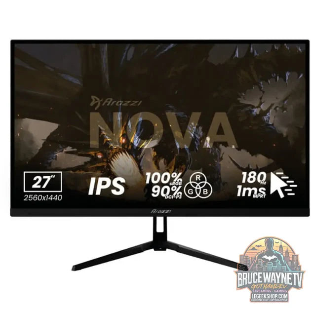 Guide d'achat : Arozzi Nova 27T2K180 27" QHD/WQHD IPS 180 Hz