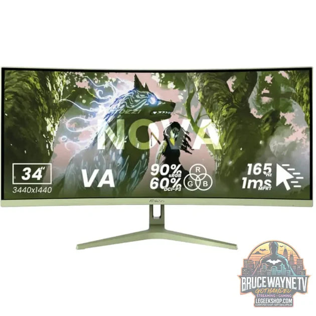 Guide d'achat : Arozzi Nova 34T2K165 34" QHD/WQHD VA 165 Hz