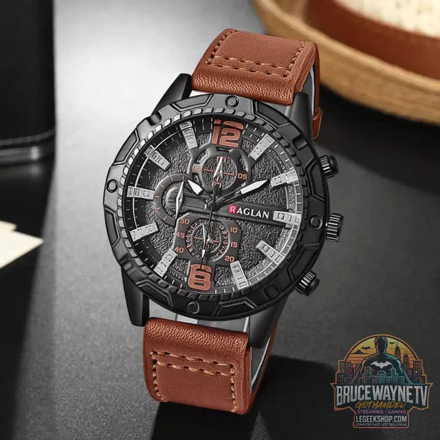 Montre-bracelet en cuir pour homme, marque supérieure, mode, horloge, cadeau | Wayne Outfitters vs Montre-bracelet de sport carrée de luxe pour homme, chronographe étanche, montre à quartz en acier inoxydable | POEDAGAR : quel montre choisir ?