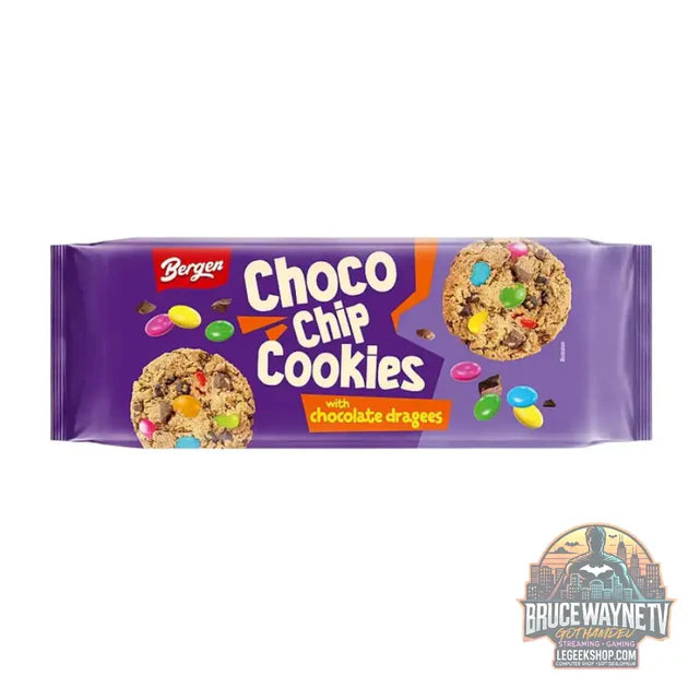 Guide d'achat : Bergen cookies aux pépites de chocolat avec dragées au chocolat, biscuits aux pépites de chocolat et smarties de 85 g (pack de 16)