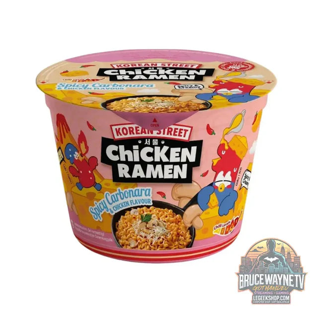 Guide d'achat : Bol de ramen coréen au poulet de rue, Carbonara épicée, nouilles épicées au goût de carbonara, 106 g (pack de 12)