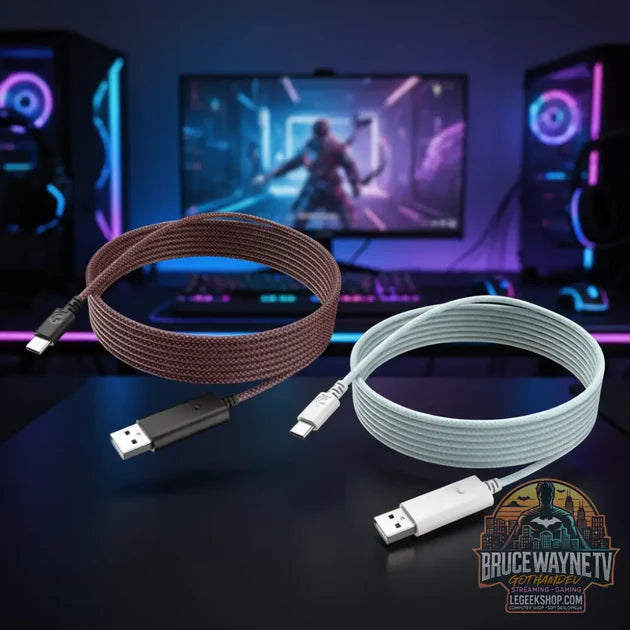 Câble tressé en nylon GameSir 3m pour manettes de jeu G7 Pro, G7 Pro 8K, Cyclone 2, Nova Lite vs XGUN Pistolet Léger USB - Contrôleur Somatosensoriel Bluetooth pour PC/PS4, Tir & Mouvement : quel Accessoire Gaming choisir ?