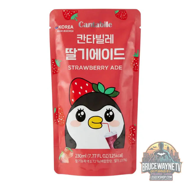 Guide d'achat : Cantabile Strawberry Ade, boisson au goût de fraise de 230 ml (Pack de 10)