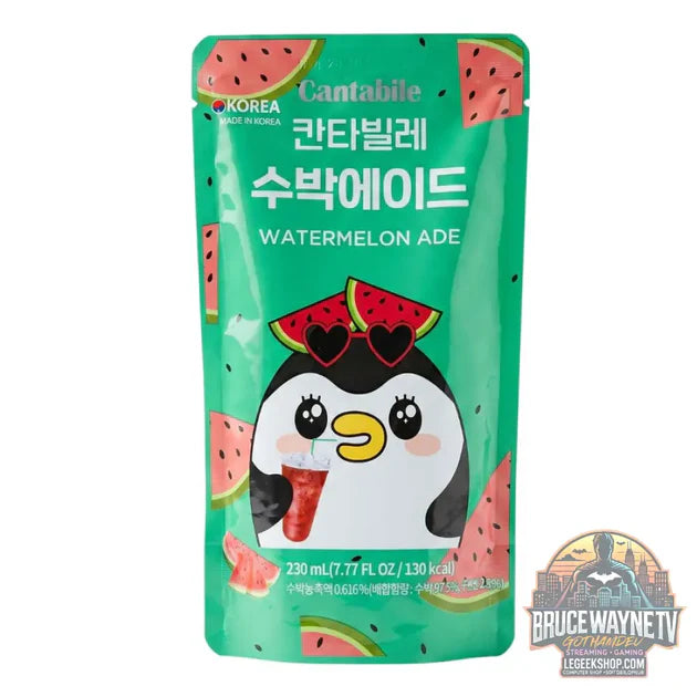 Guide d'achat : Cantabile Watermelon Ade, boisson au goût de pastèque de 230 ml (Pack de 10)