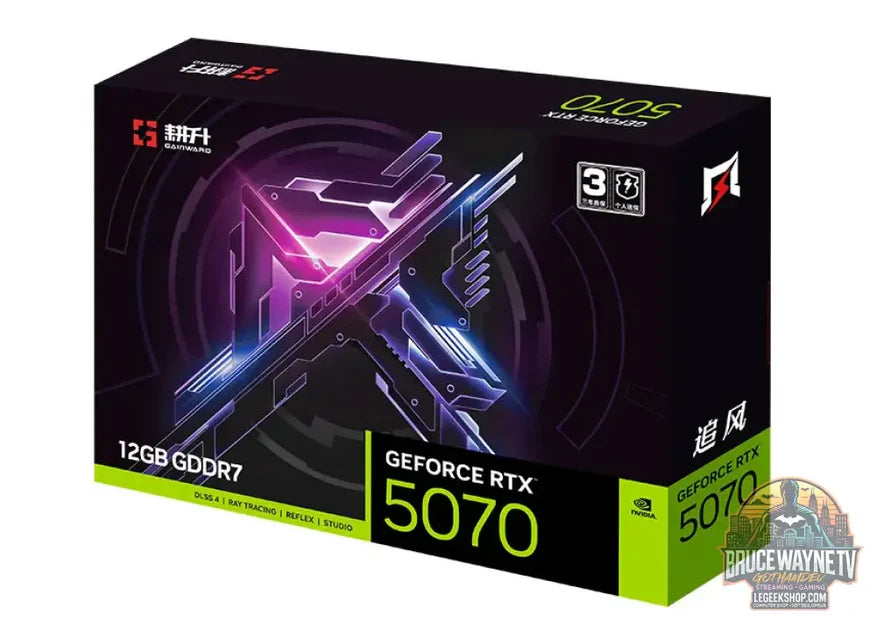 Guide d'achat : Carte Graphique GAINWARD RTX 5070 12GB GDDR7 PCIe Gen5 DLSS4 Ray Tracing Gaming