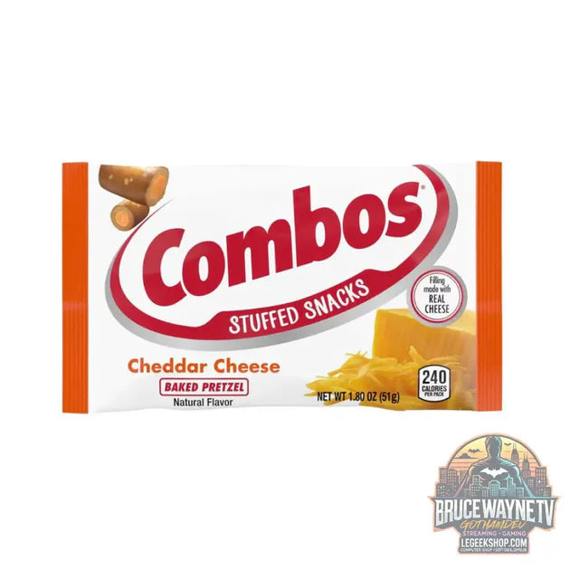 Guide d'achat : Combos Cheddar Cheese Pretzel, bretzel au cheddar de 51g (Paquet de 18)