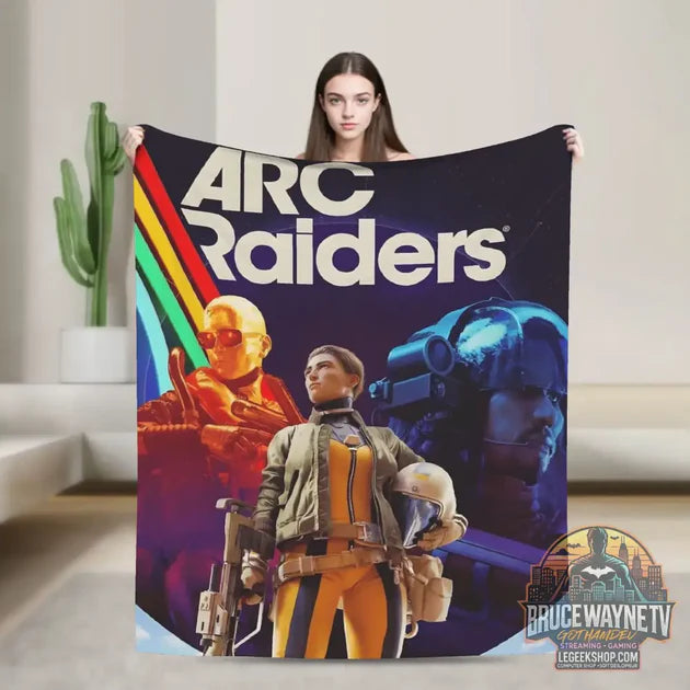 Guide d'achat : Couverture Polaire Arc Raiders - Plaid Flanelle Doux Gaming
