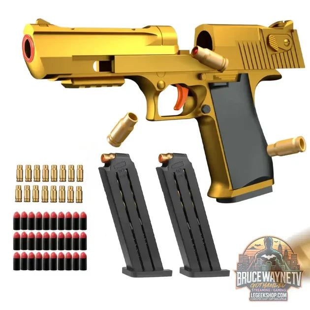 Guide d'achat : Desert Eagle — Pistolet Jouet à Éjection de Coque & Balles Mousse