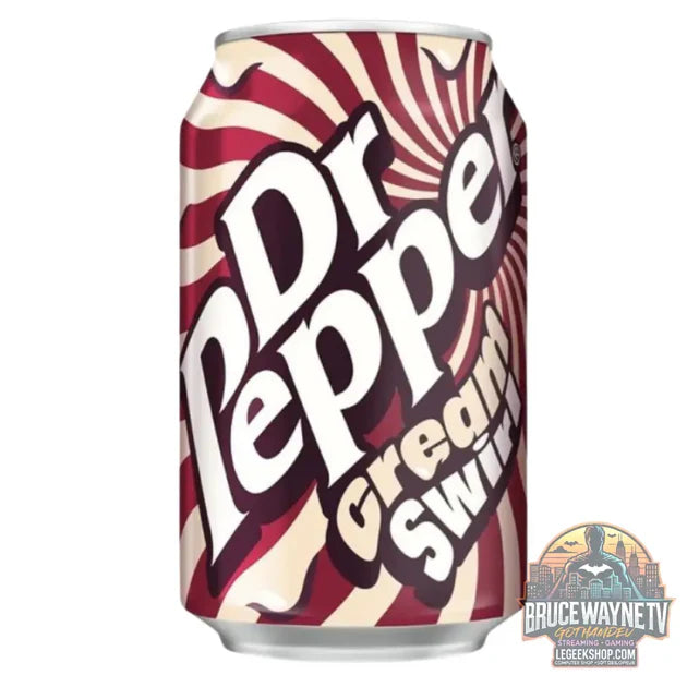 Guide d'achat : Dr Pepper Cream Swirl, boisson gazeuse au goût de crème et de fruits de 330 ml (Lot de 24)