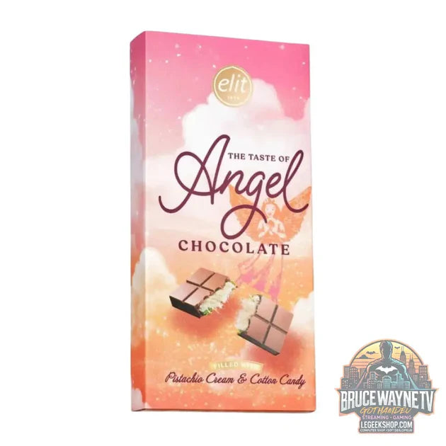 Guide d'achat : Elit Angel Hair Chocolate, cioccolato al latte ripieno di zucchero filato e crema di pistacchio da 85g (Confezione da 12)