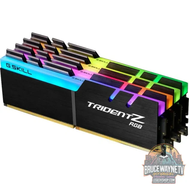 Guide d'achat : G.Skill Trident Z RGB 32 Go (4×8 Go) DDR4-4000 Dual-Kit RGB