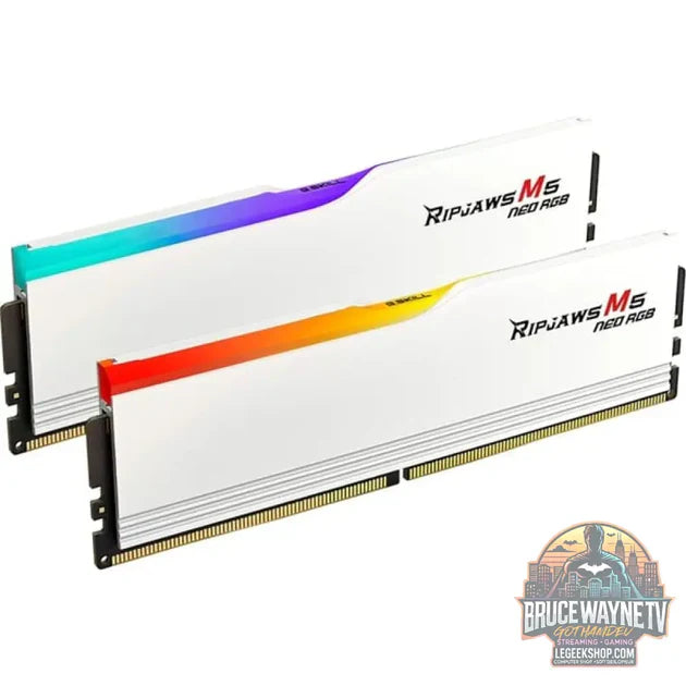 Guide d'achat : G.Skill Ripjaws M5 Neo RGB 32 Go (2×16 Go) DDR5-6000 Dual-Kit RGB