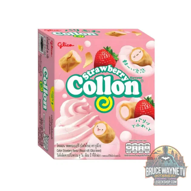 Guide d'achat : Glico Strawberry Collon Biscuit Roll, biscuits au goût de fraise de 41 g (pack de 10)
