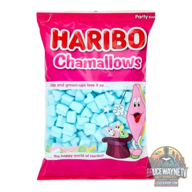 Guide d'achat : Haribo Chamallows Hearts bleus, guimauves bleues en forme de cœur (Paquet de 1kg)