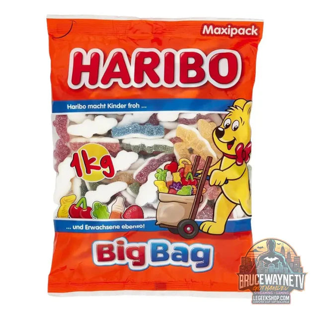 Guide d'achat : Haribo Coccodri Frizz, bonbons gélifiés pétillants au goût de fruits (Paquet de 1kg)