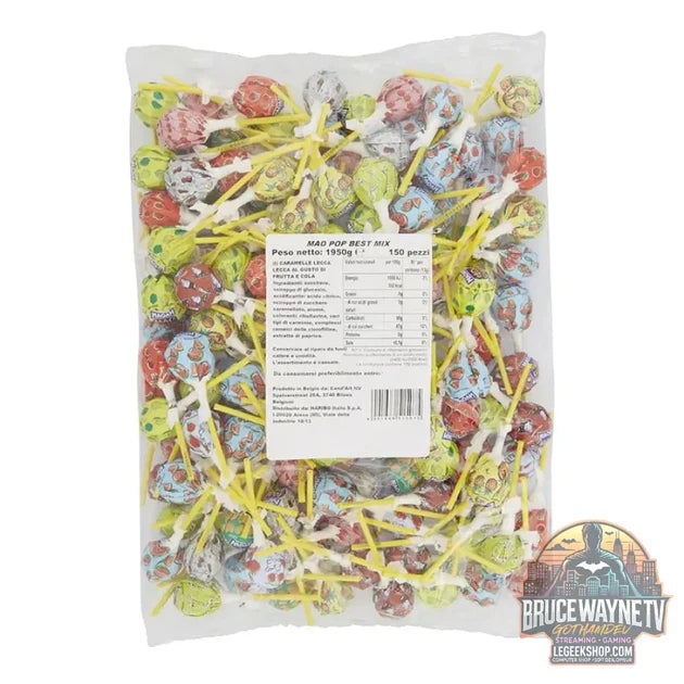 Guide d'achat : Haribo Mao Pop Best Mix, sucettes au goût de fruits et cola (Paquet de 1,95 kg)
