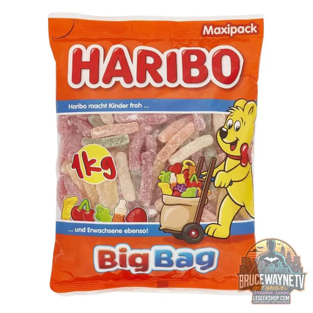 Guide d'achat : Haribo Saure Pommes Fizz, bonbons gélifiés au goût de fruits (Paquet de 1kg)