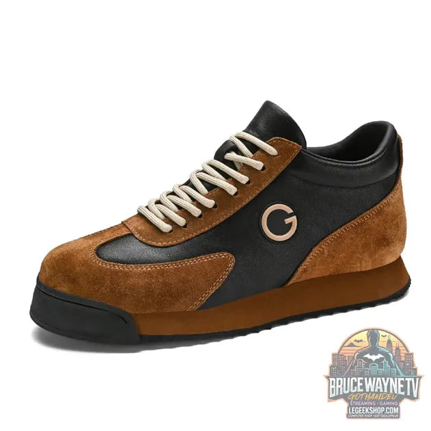 Guide d'achat : Sneaker Homme Cuir PU Casual Sport Légère Toutes Saisons – Noir & Marron