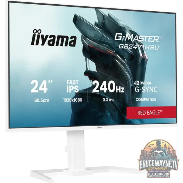 Guide d'achat : iiyama G-MASTER GB2471HSU-W1 23,8" Full HD IPS 240 Hz